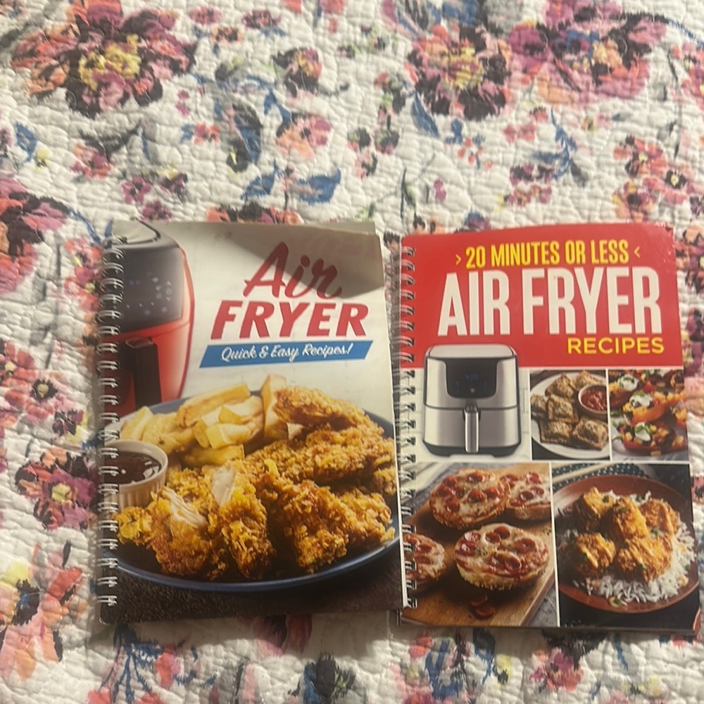 Air Fryer Quick & Easy Recipes Cookbook - Red Cover